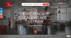 Desktop Screenshot of limpiezasgoya.com